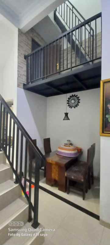 dijual rumah dalam cluster dekat lrt harjamukti