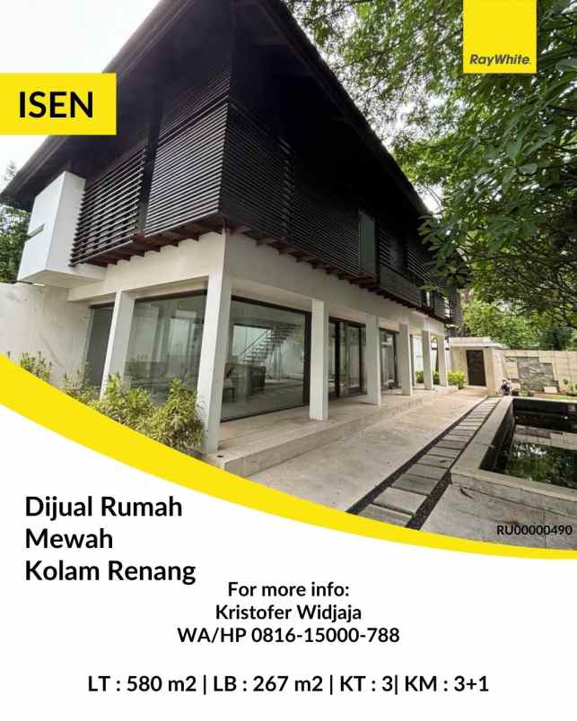 dijual rumah darmo harapan isen surabaya