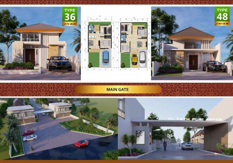 dijual rumah dekat pasar anyer di anyer serang banten