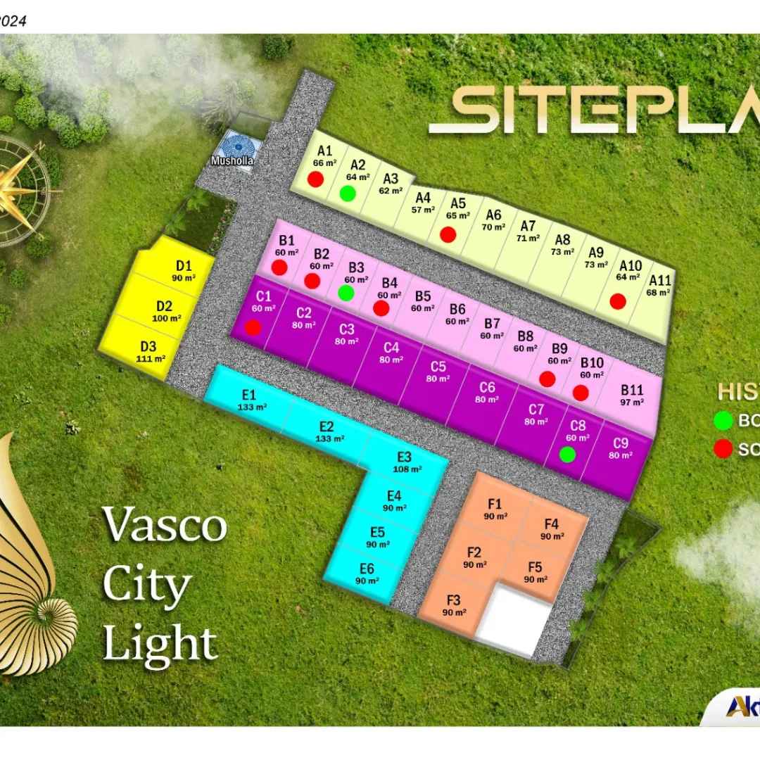 dijual rumah di cihanjuang cluster vasco city light