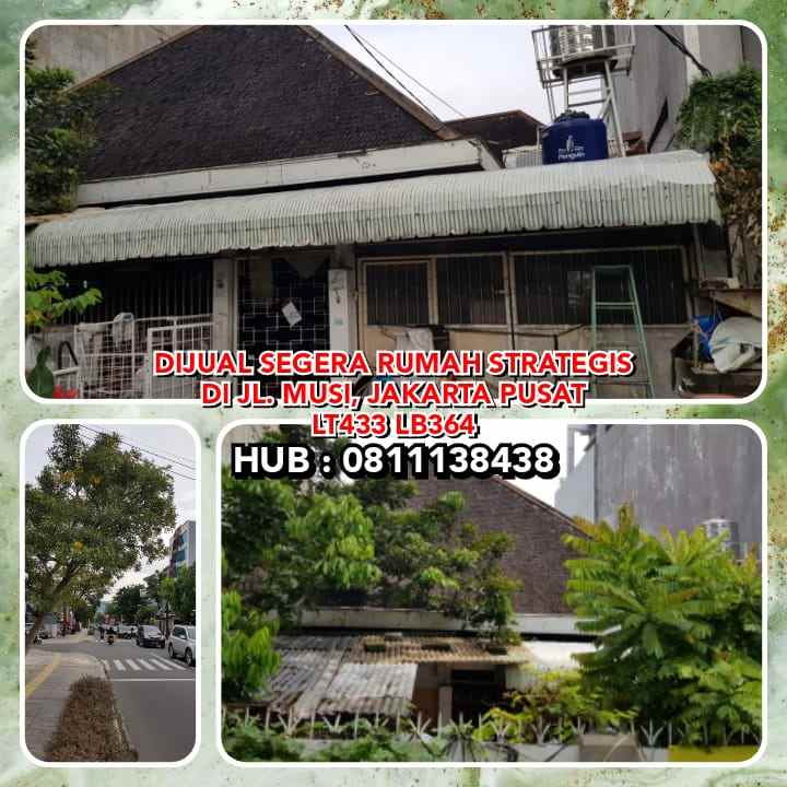 dijual rumah gambir jakarta pusat