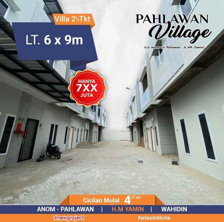 dijual rumah jalan anom pahlawan prof