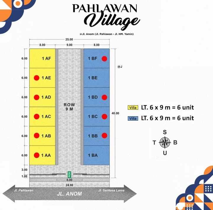 dijual rumah jalan anom pahlawan prof