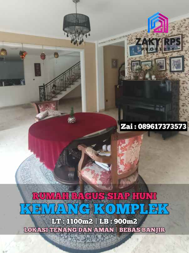 dijual rumah jalan kemang