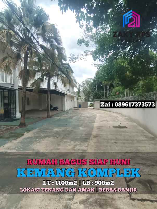 dijual rumah jalan kemang