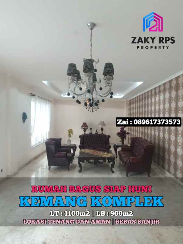 dijual rumah jalan kemang