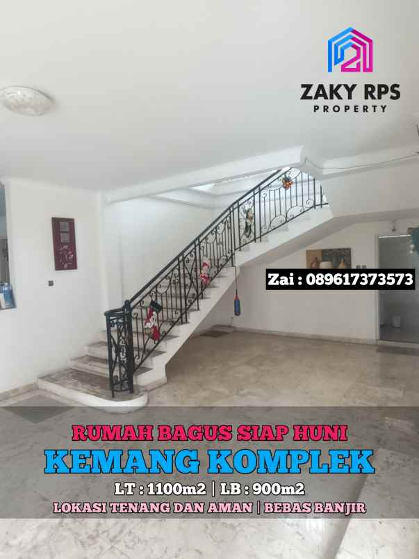 dijual rumah jalan kemang