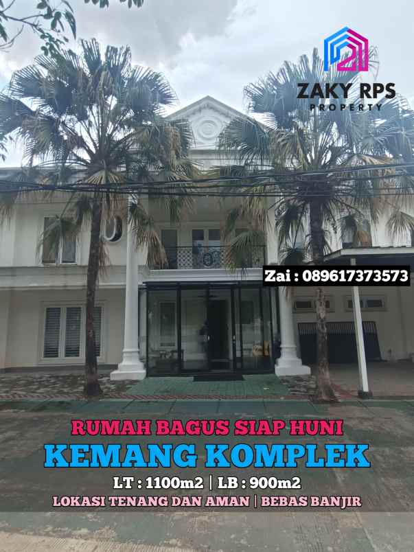 dijual rumah jalan kemang