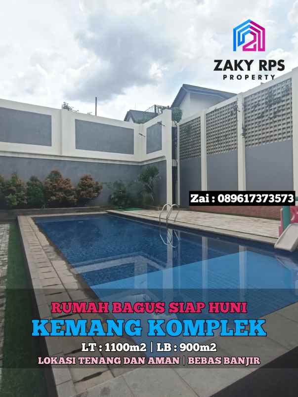 dijual rumah jalan kemang