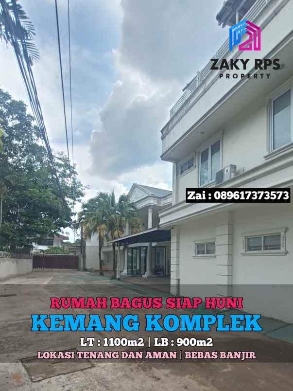 dijual rumah jalan kemang