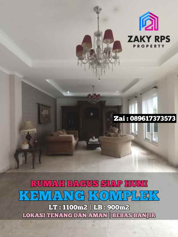 dijual rumah jalan kemang