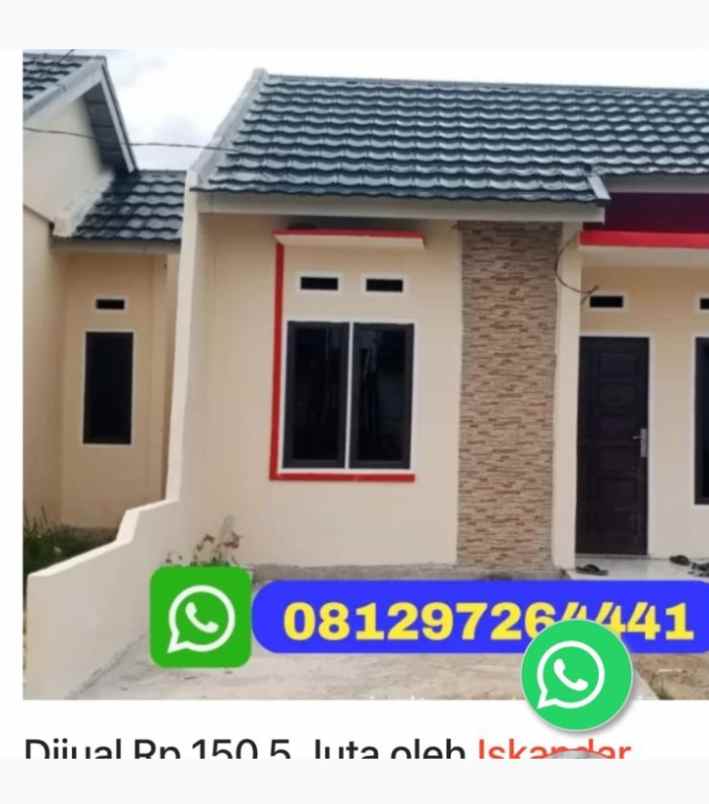 dijual rumah jalan pesantren