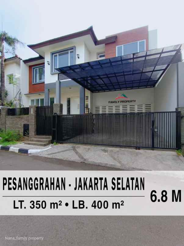 dijual rumah jalan raya pesanggrahan