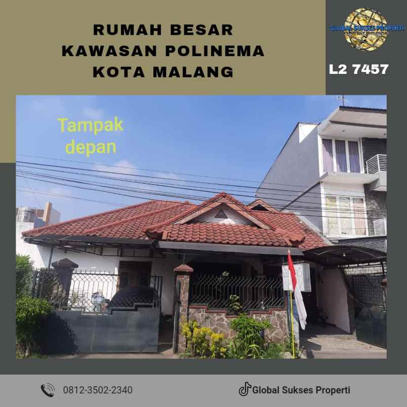 dijual rumah jalan semanggi