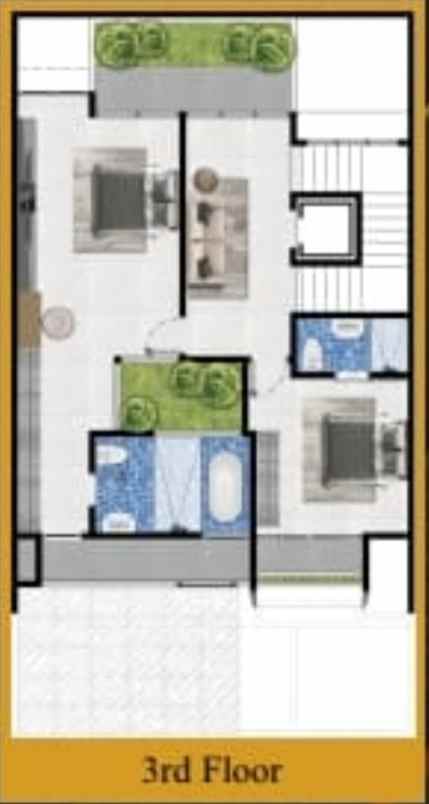 dijual rumah jalan south emerald mansion