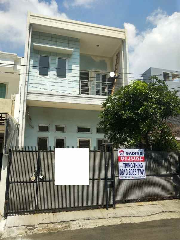 dijual rumah janur asri kelapa gading