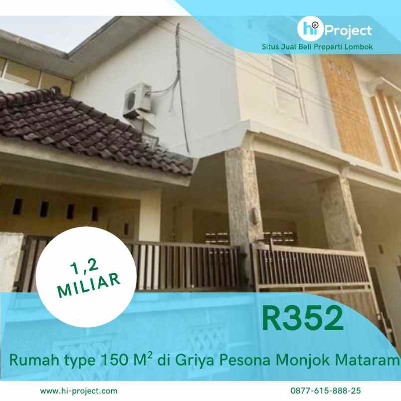 dijual rumah jl ade irma suryani monjok