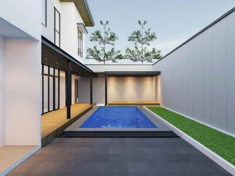 dijual rumah jl cemara gading dekat jl