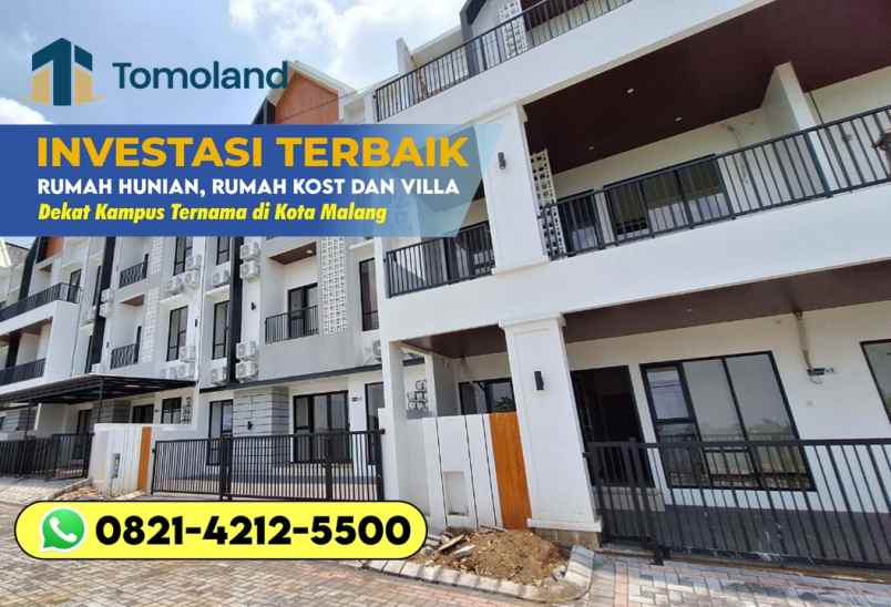 dijual rumah jl chili joyogrand blok