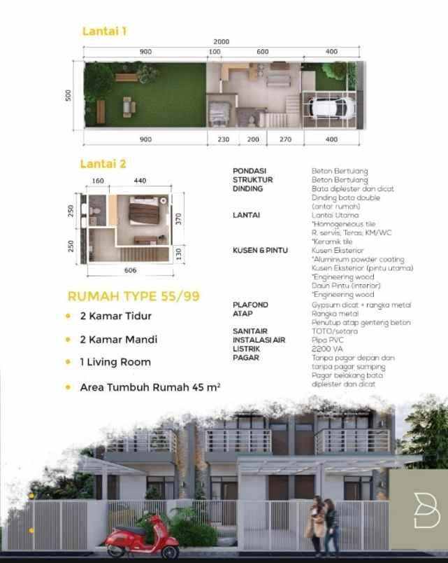 dijual rumah jl cipadung