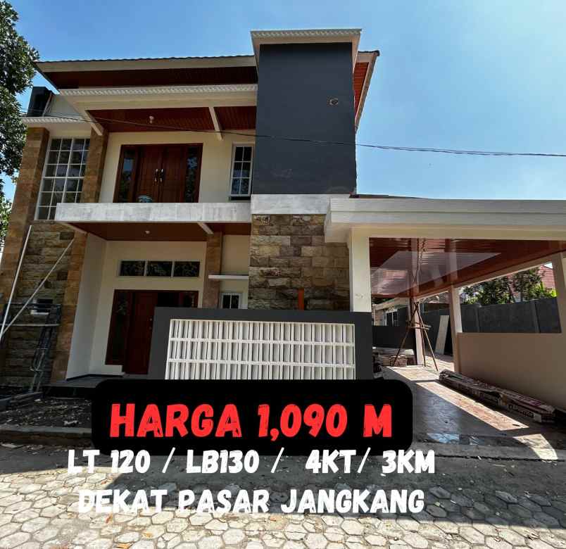 dijual rumah jl jangkang widodomartani