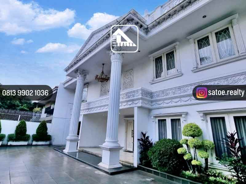 dijual rumah jl metro pondok indah