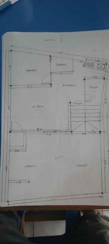 dijual rumah jl raya jatimakmur pondok