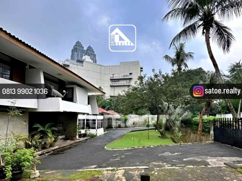 dijual rumah jl widya chandra senayan