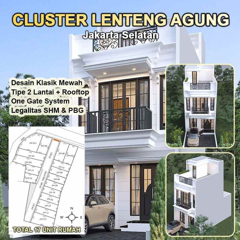 dijual rumah lenteng agung jagakarsa