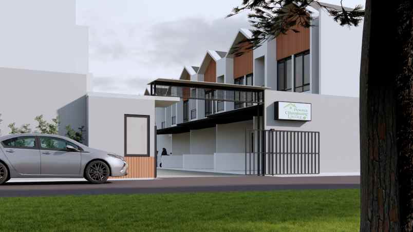 dijual rumah lokasi strategis di cihanjuang bandung