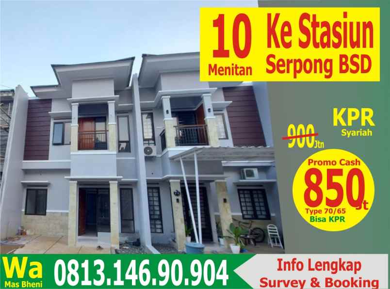 dijual rumah pamulang