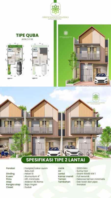 dijual rumah pamulang tangerang selatan