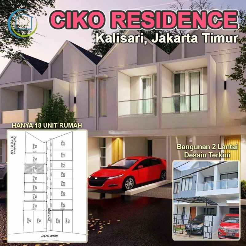 dijual rumah pekayon pasar rebo jakarta