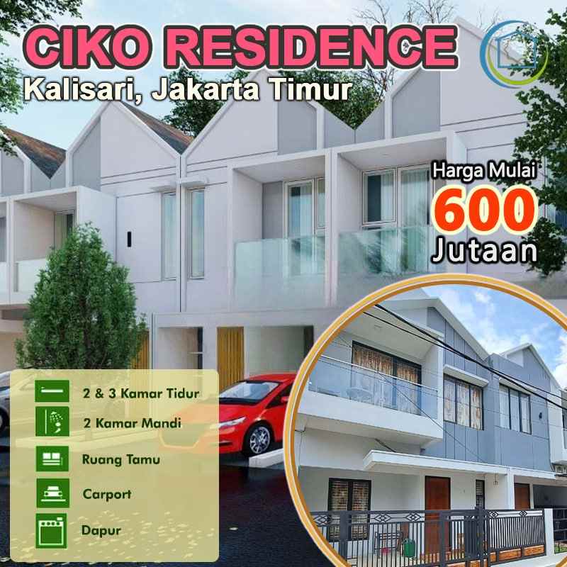 dijual rumah pekayon pasar rebo jakarta