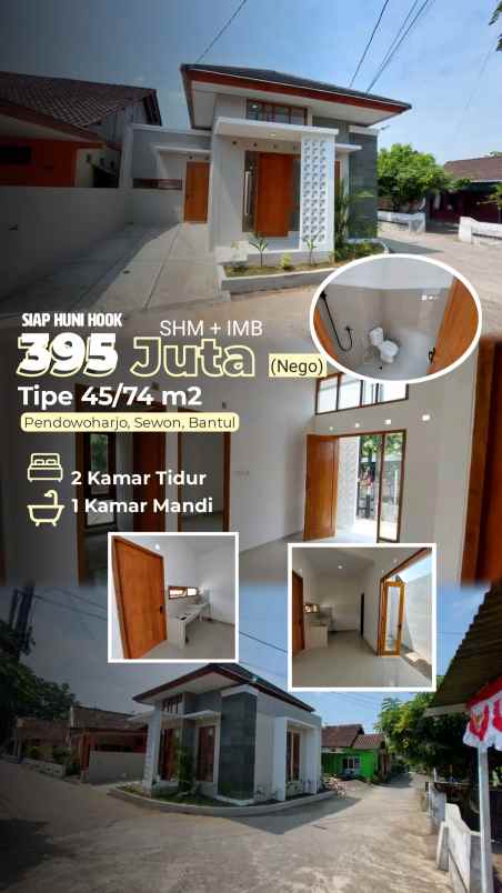 dijual rumah pendowoharjo sewon bantul