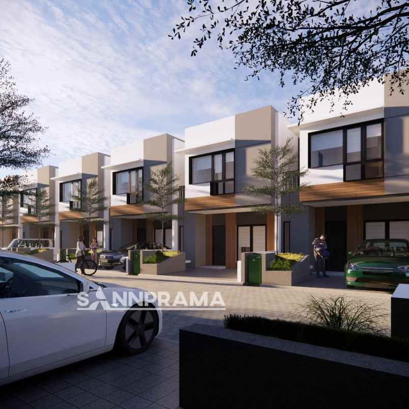 dijual rumah perumahan cluster cinangka