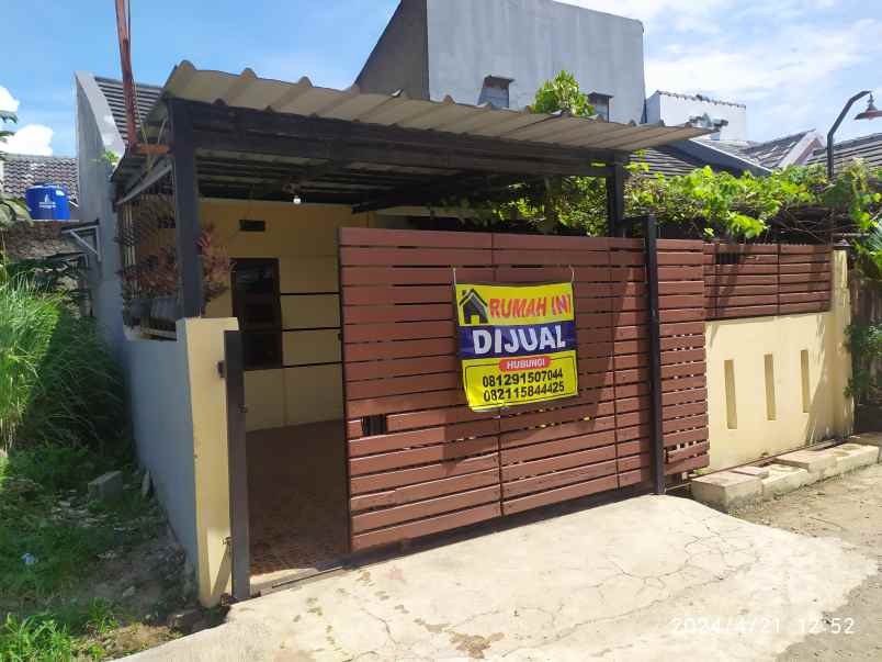 dijual rumah perumahan pkj lama i blok