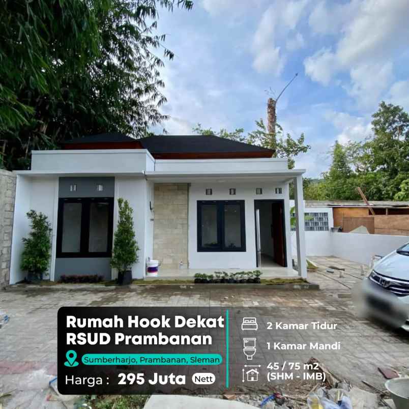 dijual rumah prambanan sleman
