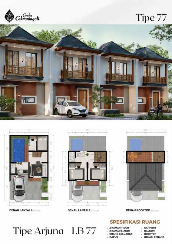 dijual rumah sidomulyo