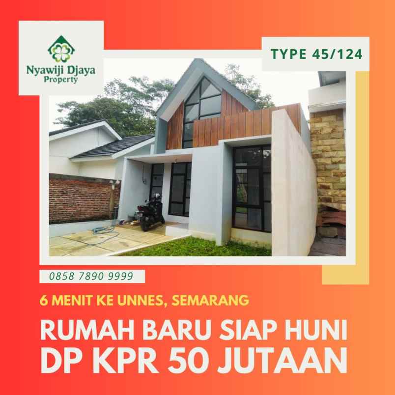 dijual rumah unnes