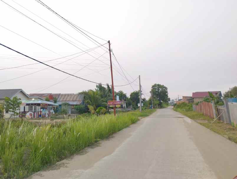 dijual tanah area perumahan lokasi macan lindungan