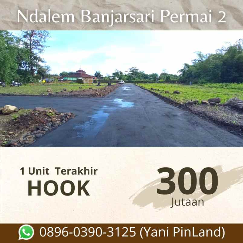 dijual tanah banjarsari sukoharjo