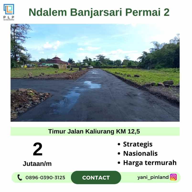 dijual tanah banjarsari sukoharjo