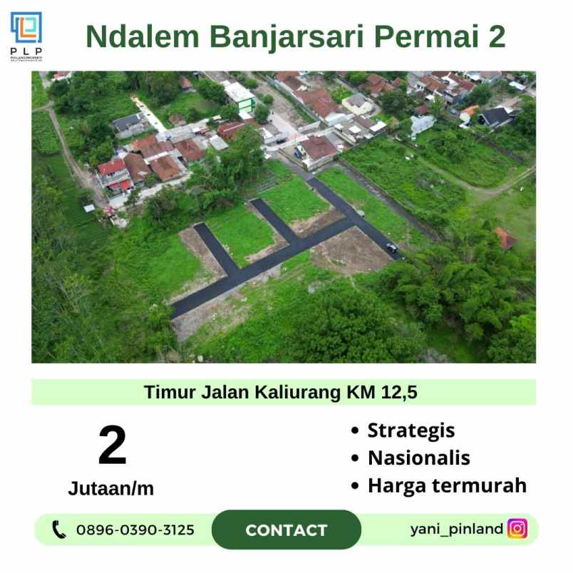 dijual tanah banjarsari sukoharjo