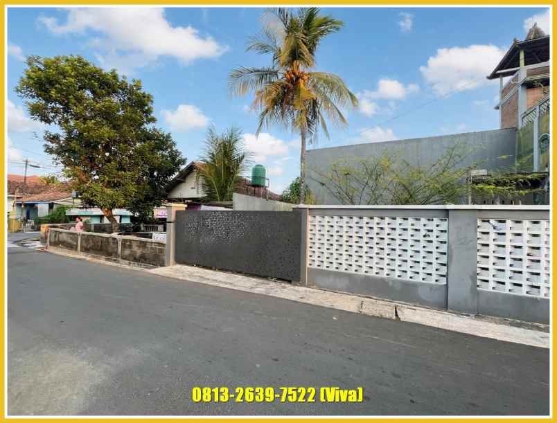 dijual tanah banyuraden jl wates km 4