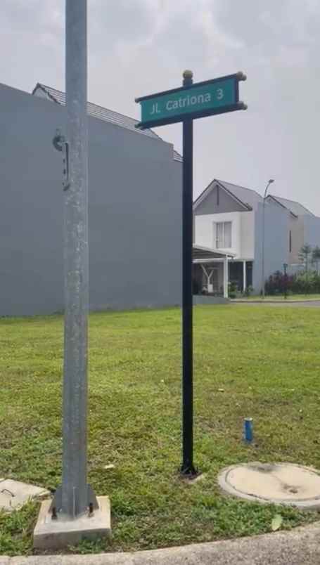 dijual tanah cluster catriona