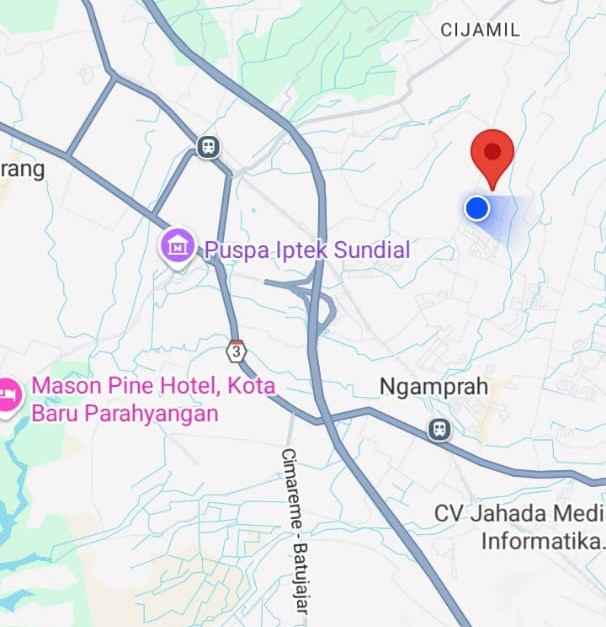 dijual tanah desa cilame kecamatan