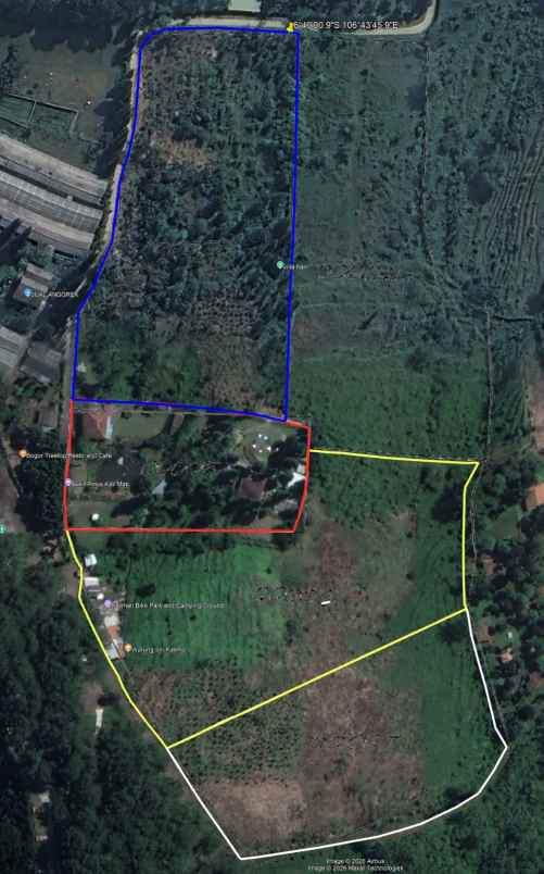 dijual tanah desa sukajadi