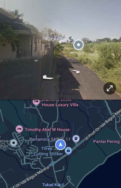 dijual tanah jalan permata pering