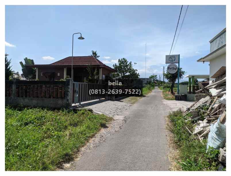 dijual tanah jl damai